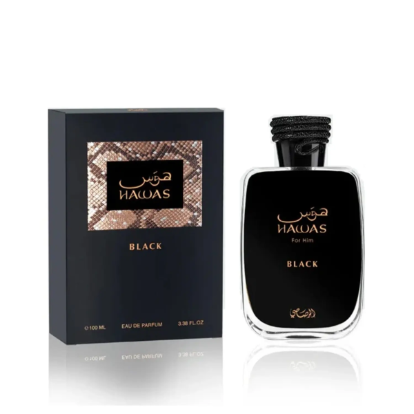 RASASI - "Hawas Black" EDP Hombre 100 ml